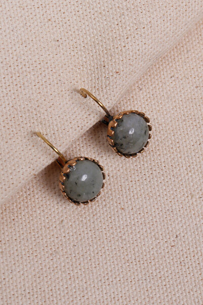 Süspüs Accessories Authentic Earrings with Labradorite Stone