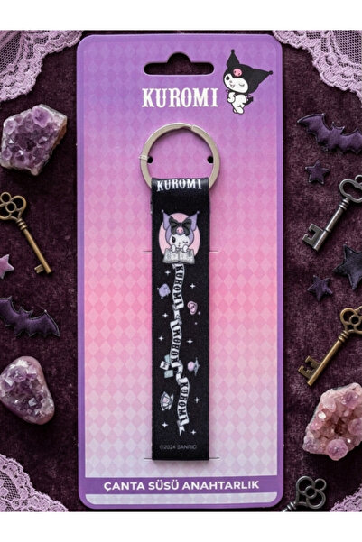 GiFi Breloc decorativ pentru geantă, licențiat Sanri & Kuromi