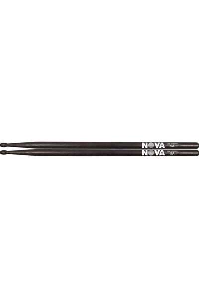 VIC FIRTH ΜΠΑΓΚΕΤΑ (ΖΕΥΓΟΣ) NOVA 5A ΞΥΛΙΝΗ ΜΑΥΡΗ (ΜΑΥΡΟ), ΧΙΚΟΡΙ, 1 N5AB