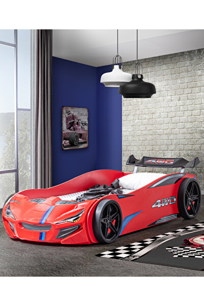 Setay Arabalı Yatak, GT1 Merso Rüzgarlıklı Arabalı Karyola 90x200