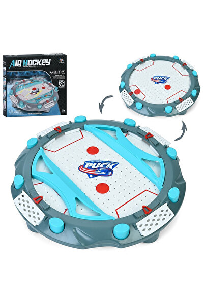 Toybox Mini Air Hockey Table for Kids, Indoor Arcade Tabletop Hockey Game