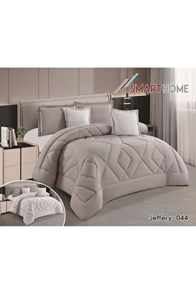 smart home مفرش جيفارا الصيفي ساده 4 قطع وجهين