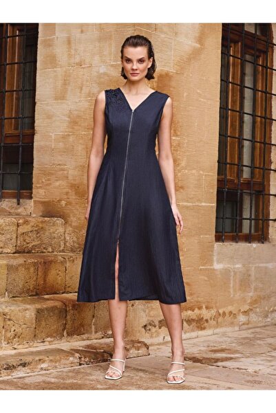 Unique ΜΑΚΡΥ ΦΟΡΕΜΑ ΑΠΟ ΥΦΑΣΜΑ ΝΤΕΝΙΜ