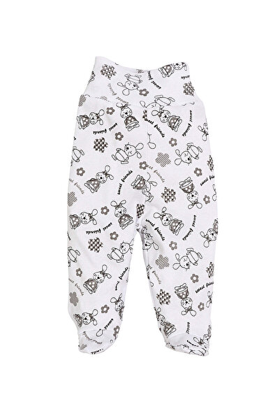 MiniKids Γλυκοί Φίλοι λευκό-γκρι μποτάκια