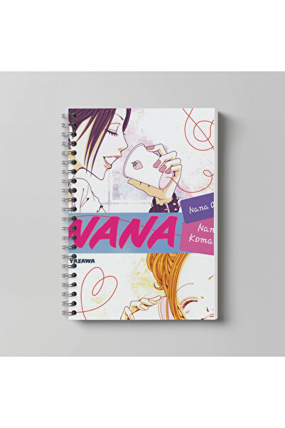 nihonwosekai Caiet spiralat A4 NANA Anime, 60 de foi, Osaki Nana Komatsu