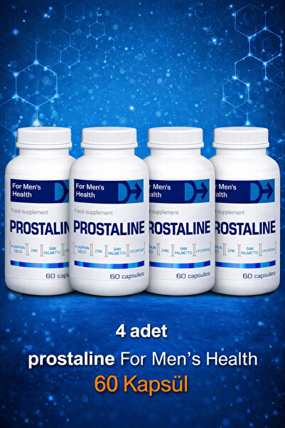 Zenvia Store Prostaline Erkeklere Özel Günlük Bitkisel Takviye 60'lı X 4 Adet