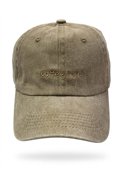 CAP BROS Για έναν ποτό καφέ. Κεντημένο Καπέλο Αντίκα