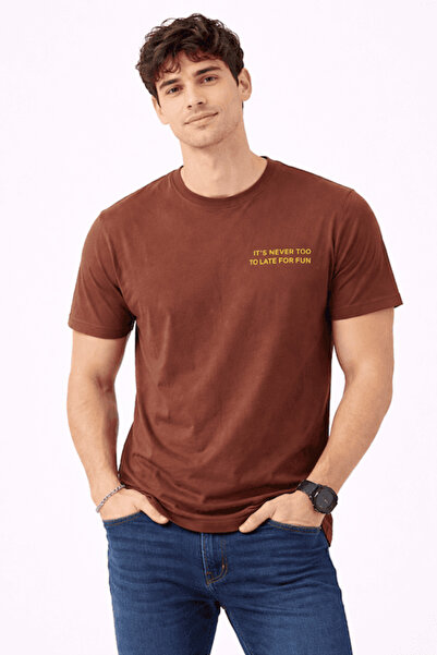URBAN BUYERS ODCC ROUND NECK PRINTED HALF SLEEVES T-SHIRT