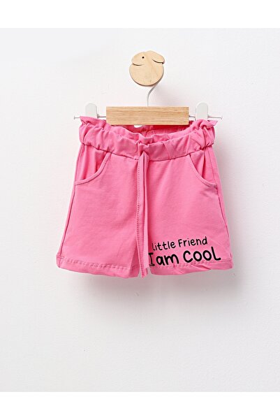 MiniKids Σορτς Μικρός Φίλος, ροζ