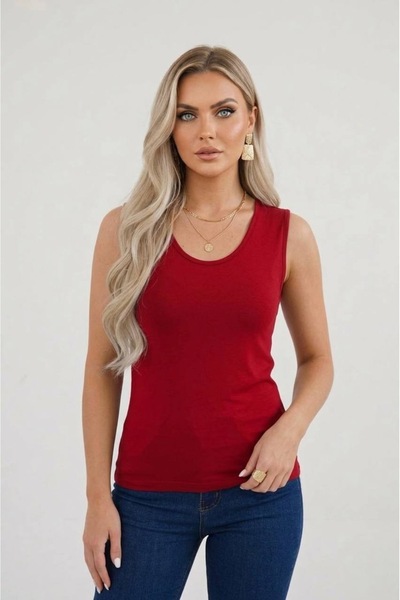 hashtag Body simplu, fără mâneci, pentru femei, elastic, casual, elegant, cu ...