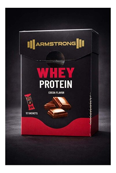 Armstrong Whey Protein Sachets – Vanilla Flavor (12 Sachets)