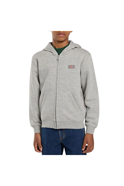 Dickies ΝΕΑΝΙΚΟ OAKPORT K ZIP HOODIE ΓΚΡΙ ΜΕΛΑΝΖΕ 8-9 ΕΤΩΝ