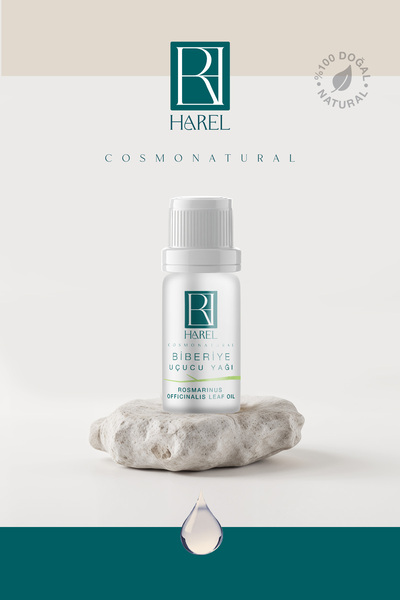 Harel Cosmonatural %100 Doğal Biberiye Uçucu Yağı | Saç, Cilt ve Vücut Bakımı...