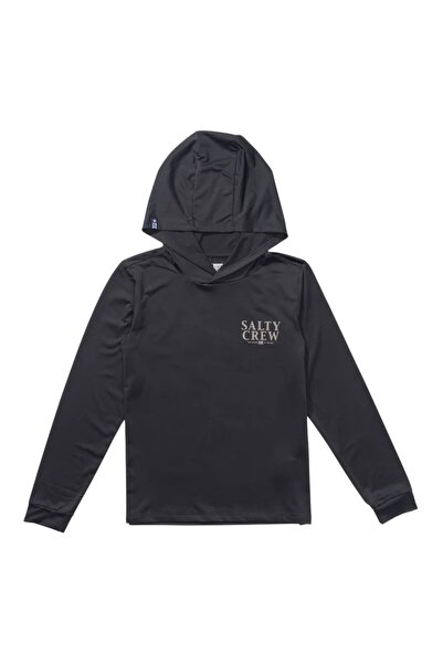 Salty Crew YELLOWFIN ΑΓΟΡΙΣΤΙΚΟ ΜΑΚΡΥΜΑΝΙΚΟ ΑΝΤΗΛΙΑΚΟ ΜΠΛΟΥΖΑΚΙ ΜΕ ΚΟΥΚΟΥΛΑ, ...