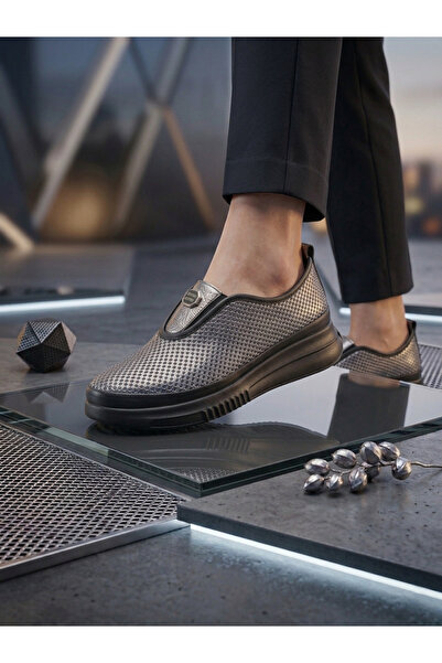 MARCO ROCCO Genuine Leather Perforated Summer Casual Women's Shoes
