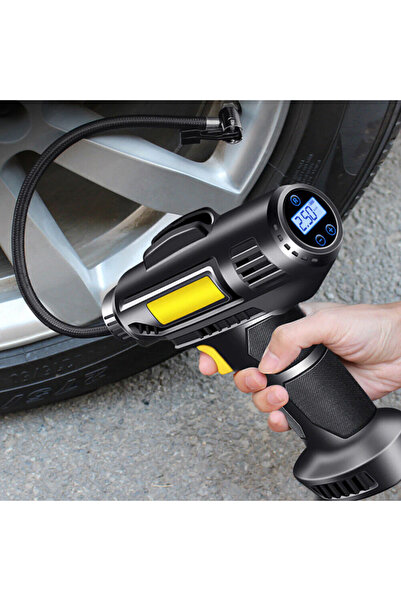 OEM Πολυλειτουργικός Φορητός Συμπιεστής Αυτοκινήτου, 12V, 10 Bar, Ψηφιακή Οθό...