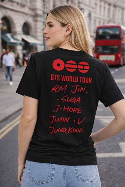 puolikuu Μπλουζάκι Oversize με στάμπα Arirang World Tour BTS