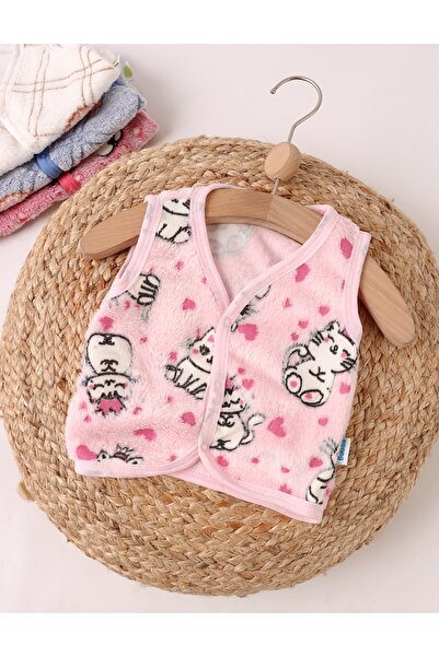 MiniKids Vesta bebe cocolino kitty roz