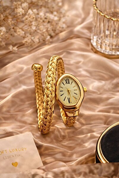 Accessories Hei Aurora Gold Wrap Saat & Bileklik