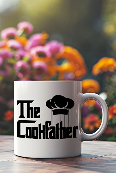 giftkonsept كوب هدية طهي مضحك مطبوع عليه The Cookfather من Gotfather