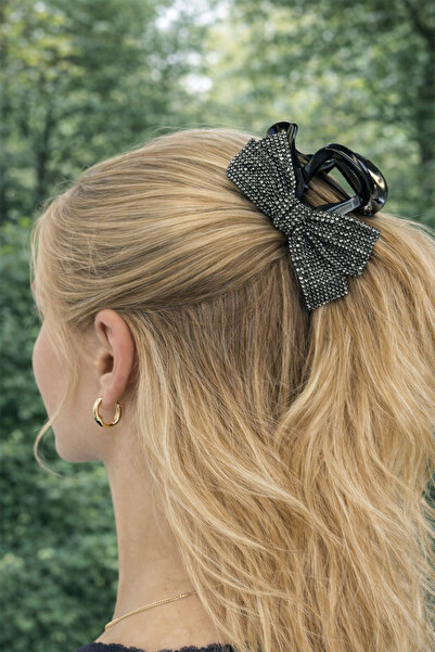 Modex Διπλής όψης λαμπερή πέτρινη λεπτομέρεια με σχέδιο φιόγκου και κούμπωμα ...