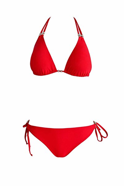 SAILOR moda Triangle Beaded String Bikini Set