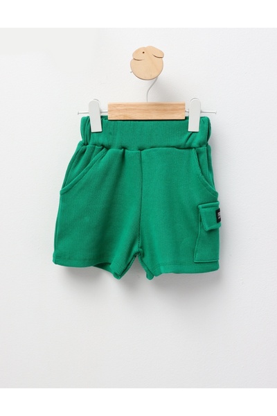 MiniKids Σκούρο πράσινο παντελόνι κάργκο