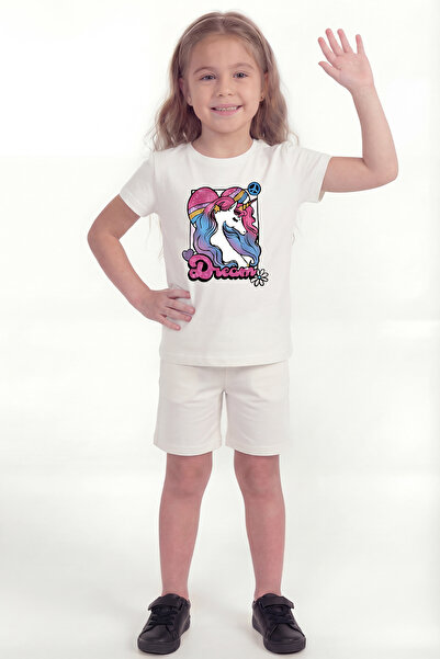 Modmey Girl's Printed Double Set B18