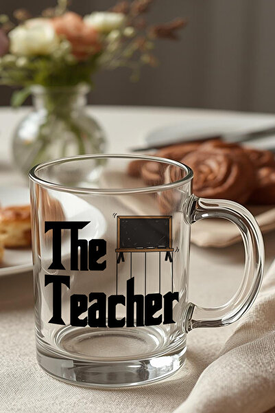 giftkonsept كوب هدية مطبوع عليه The Teacher Gotfather للمعلم، هدية مزحةية للمعلم