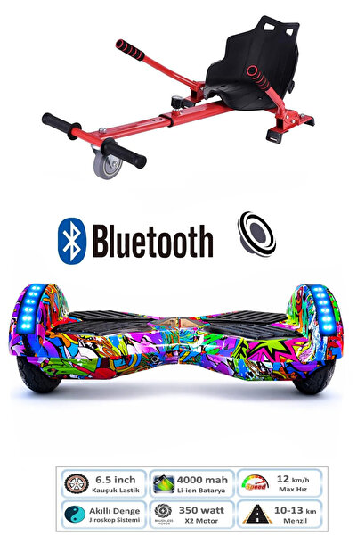 CityMate Smart Balance Elektrikli Kaykay Hoverboard 8.5inch + Hoverkart Set A...