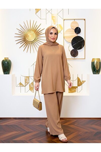 Gioni Bürümcük Tunic Pants Suit