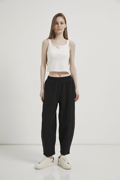 Arma Life ARMALIFE 5505 ΓΥΝΑΙΚΕΙΟ ΠΑΝΤΕΛΟΝΙ ΜΟΥΣΛΙΝΑ ΜΕ ΕΛΑΣΤΙΚΗ ΜΕΣΗ ΚΑΙ ΛΑΣ...