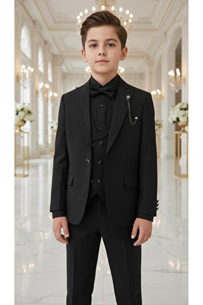 Esterella Chain Wedding Dress Boys' Suit