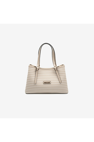 Silver Polo Women's / Girls' Sp1252-M191 Handbag Sand Beige-Sand Beige