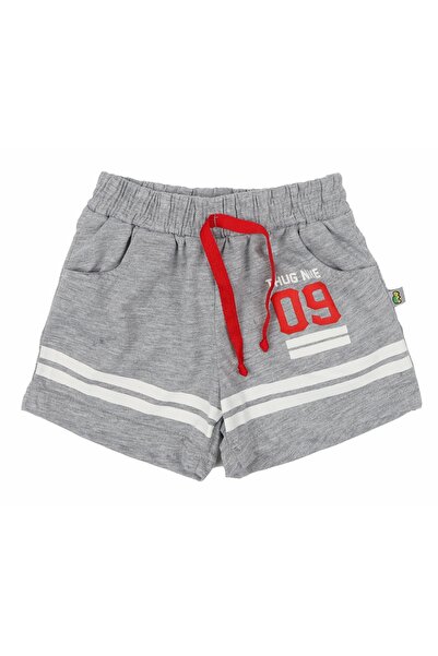 MiniKids Pantalonasi scurti Thug Nine gri