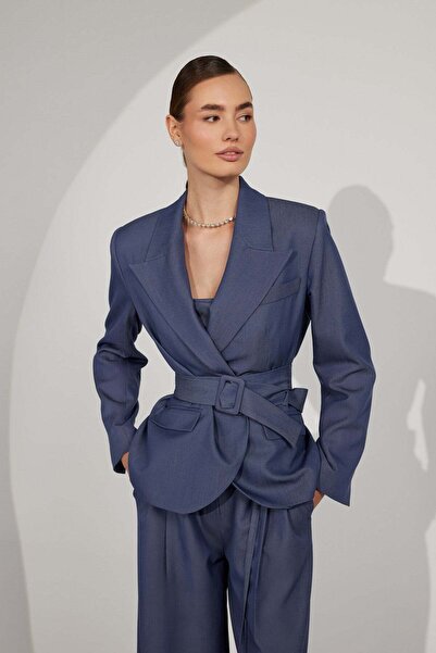 NOK İSTANBUL Ligne Blazer İndigo