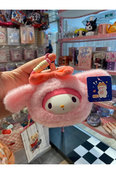 Sakura Konsept Butik Kawaii Peluş Cüzdan Vinil Surat Çanta Charmı Capybara Cr...
