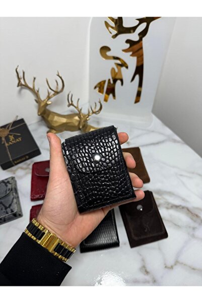 SANAT 100% Genuine Crazy Leather Hand-Sewn Minimalist Wallet - Vintage with S...