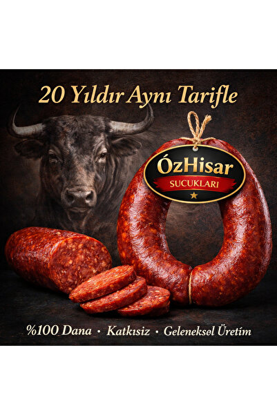 %100 Dana Afyon Sucuğu 1KG