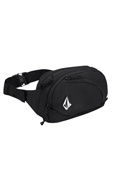 Volcom ΜΑΥΡΗ ΤΣΑΝΤΑ ΜΕ ΣΤΕΡΕΩΜΕΝΗ ΜΕΣΗ