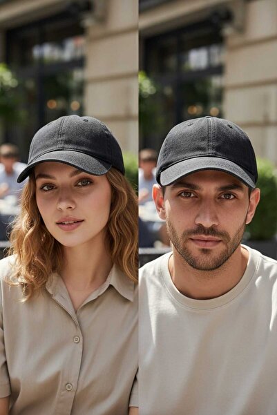 Aware Time Unisex Özle Yıkama Τζιν Καπέλο