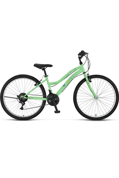Ümit Bicicleta MTB UMIT Explorer Lady, roata 24", cadru din otel, culoare ver...