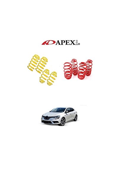 X POWER TUNİNG renault megane 4 apexi 4.cm spor helezon yay
