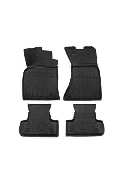 CED AUTO TRADE Σετ λαστιχένια πατάκια αυτοκινήτου για Audi Q5 2009-2017, σε σ...