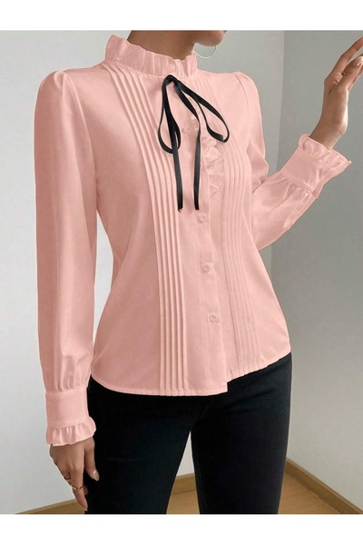 Iuliashop Cămașă roz de damă Fiona - M