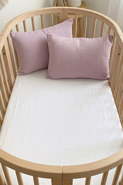 Soho Organics 2-Piece Muslin Baby Kids Pillowcase Wrap 100% Cotton 35X45 cm