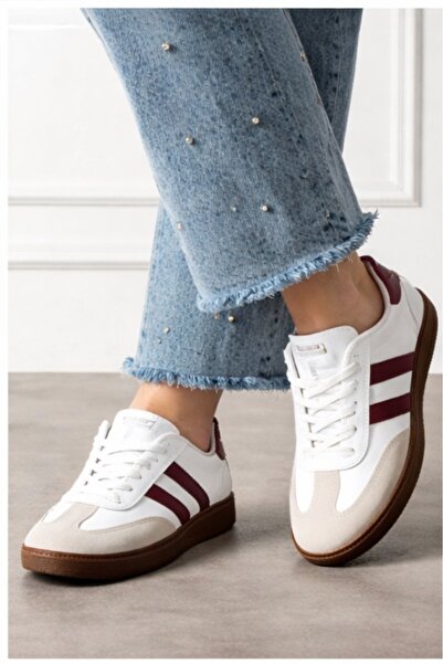 eformoda by emre yılmaz Λευκό Claret Red Unisex Γυναικεία Ανδρικά Αθλητικά Πα...