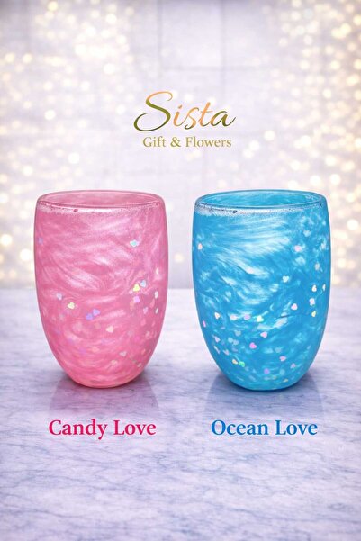 Sista RENKLİ BARDAK SETİ 2 Lİ
