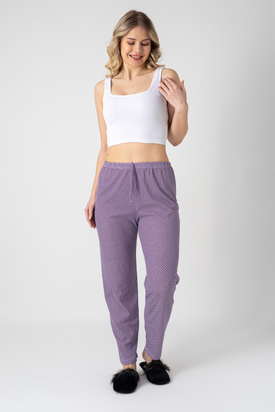 DONEX Βαμβακερό λεπτό ύφασμα που αναπνέει με κορδέλα στη μέση και λεπτομέρεια...