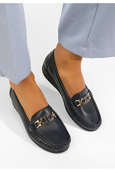 B T Shoes Mocasini dama Varalia navy